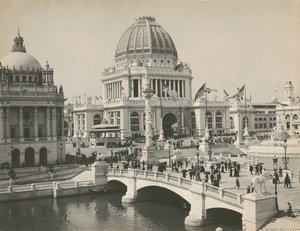 Administrativní budova na Světové kolumbijské výstavě, Chicago, 1893 od Charles Dudley Arnold