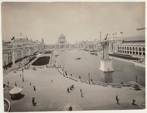 Čestný dvůr na světové kolumbijské výstavě, Chicago, 1893 od Charles Dudley Arnold