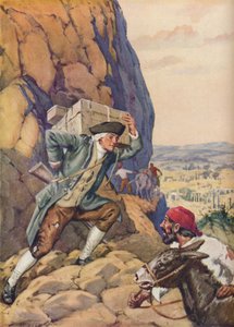 James Bruce pomáhá svému následovníkovi, c1925 od Charles Dudley Tennant