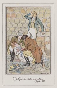 Ilustrace k přesvědčování (barevné lito) od Charles Edmund Brock