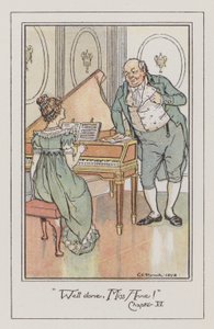 Ilustrace pro přesvědčování (barevné lito) od Charles Edmund Brock