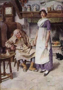 Ilustrace pro The Broad Highway a Romance of Kent od Charles Edmund Brock
