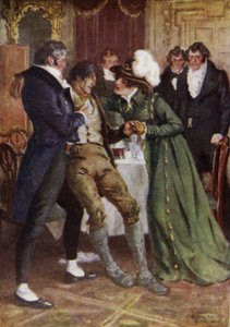 Ilustrace pro The Broad Highway a Romance of Kent od Charles Edmund Brock