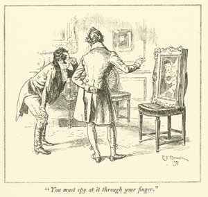 Ilustrace k The Essays of Elia od Charlese Lamba (rytina) od Charles Edmund Brock