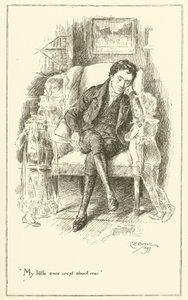 Ilustrace k knize The Essays of Elia od Charlese Lamba (rytina) od Charles Edmund Brock