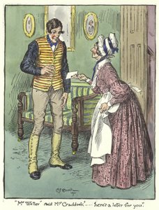 Ilustrace pro Pickwick Papers od Charles Edmund Brock