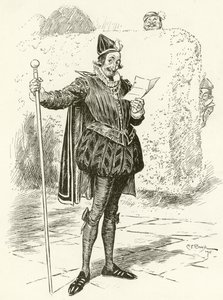 Malvolio od Charles Edmund Brock
