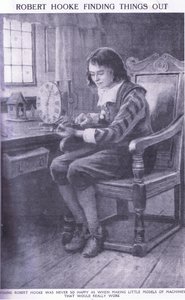 Robert Hooke zjišťuje věci od Charles Edmund Brock