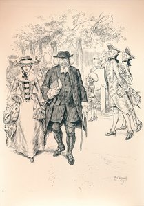 Running The Gauntlet - Fáze VI, c1920 od Charles Edmund Brock