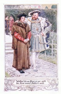 Chodil asi hodinu...s paží kolem otcova krku od Charles Edmund Brock