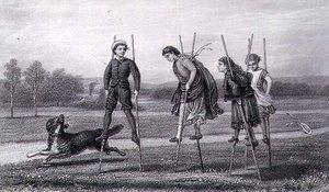 Mezi školními hodinami, vyryto Williamem Greatbachem (nar. 1802) (rytina) od Charles Edward (after) Perugini
