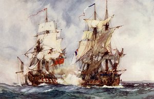 Zachycení francouzského shledání půlměsícem, 1793