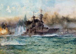 H.M.S Vanguard v bitvě o Jutsko, 1924