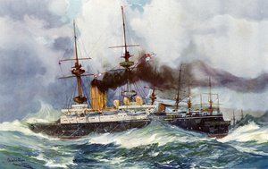 Mars v Lamanšské eskadře, 1901