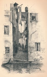 Ulice v Benátkách, 1895