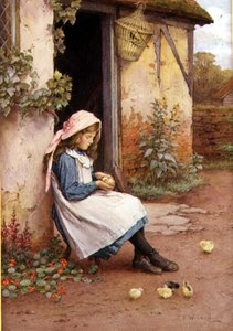 The Little Chick (akvarel)