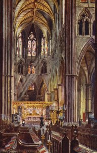 Sbor, Westminsterské opatství od Charles Edwin Flower