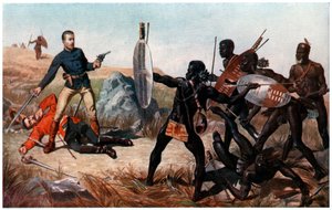 Incident v bitvě u Isandlwany, válka Anglo-Zulu, 22. ledna 1879