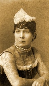 Portrét Nory Hildebrandtové kolem roku 1895