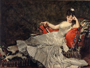 Portrét mademoiselle de Lancey