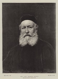 Zesnulý Charles Gounod od Charles Emile Auguste Carolus Duran