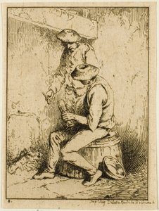 Pijáci od Charles Emile Jacque