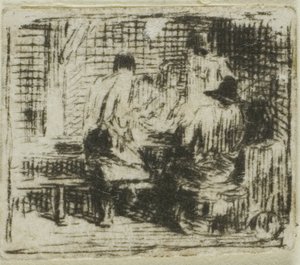 Pijáci od Charles Emile Jacque