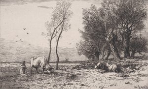 Zima, 1867. od Charles Emile Jacque