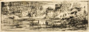 Krajina od Charles Emile Jacque