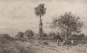 Krajina, 1864. od Charles Emile Jacque
