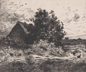 Kercassier Bush, ca. 1875-80. od Charles Emile Jacque