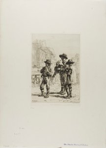 Pifferari od Charles Emile Jacque