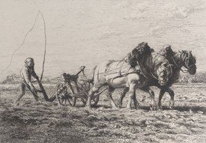 Orba, 1864. od Charles Emile Jacque