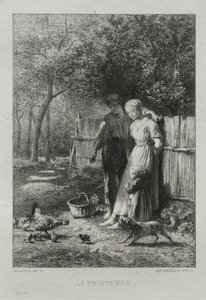 Jaro. od Charles Emile Jacque