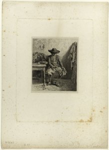 Rozbitý hrnec od Charles Emile Jacque