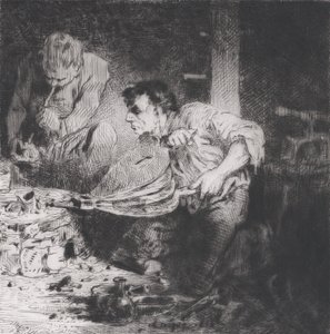 Padělatelé, 1843. od Charles Emile Jacque