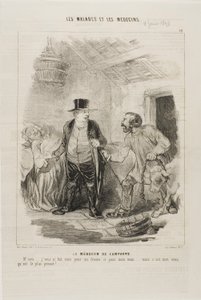 Venkovský lékař (deska 13) od Charles Emile Jacque