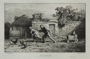 Equipage. od Charles Emile Jacque
