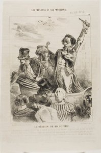 Lékař perského krále (deska 19) od Charles Emile Jacque
