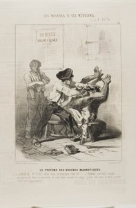 Metoda magnetického štětce (deska 21) od Charles Emile Jacque