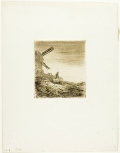 Mlýn od Charles Emile Jacque
