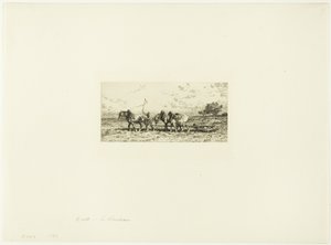 Váleček od Charles Emile Jacque