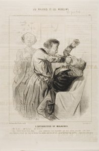 Vytahovač zubů (deska 15) od Charles Emile Jacque