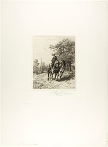 Vlečná dráha od Charles Emile Jacque