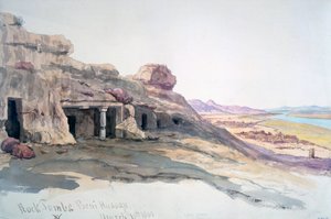 Rock Tombs, Beni Hassan, 10. března 1863, Egypt, 1863