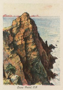 Jihoafrická republika: Cape Point, CP (barevná litografie) od Charles Ernest Peers