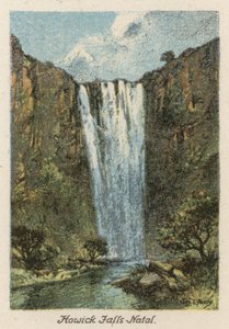 Jižní Afrika: Howick Falls, Natal (barevná litografie) od Charles Ernest Peers