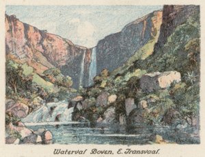 Jihoafrická republika: Waterval Boven, E Transvaal (barevná litografie) od Charles Ernest Peers