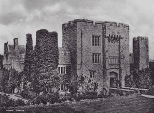 Hrad Hever (čb fotografie) od Charles Essenhigh Corke