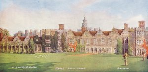 Knole House: (barevná litografie) od Charles Essenhigh Corke